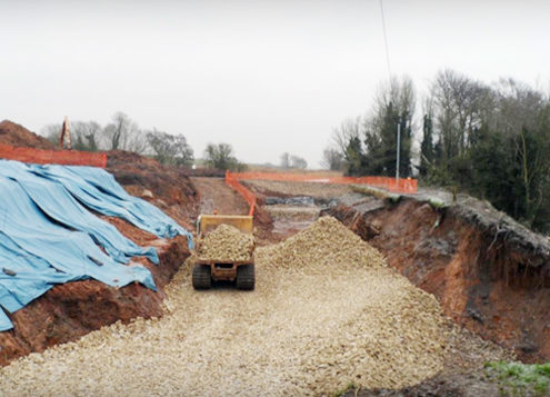 Trent & Mersey Canal Breach Dutton Hollow Trent & Mersey Canal Breach