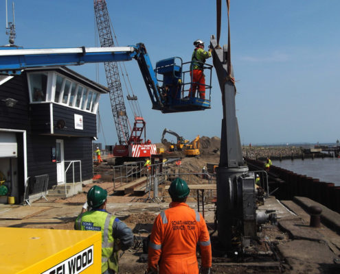 Southwold Harbour Wall Replacement