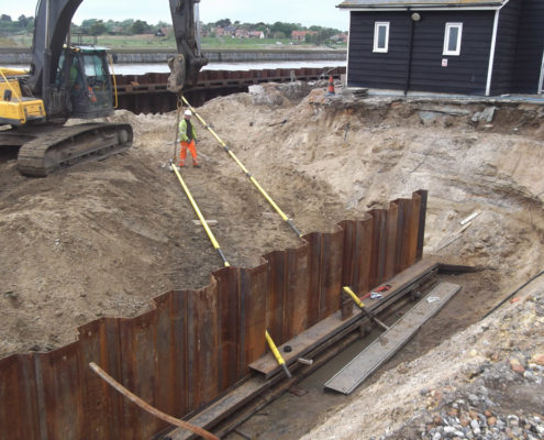 Southwold Harbour Wall Replacement