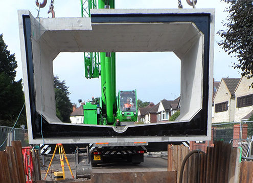 Vernon Road Culvert Installation