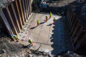 listed canal bridge renovation