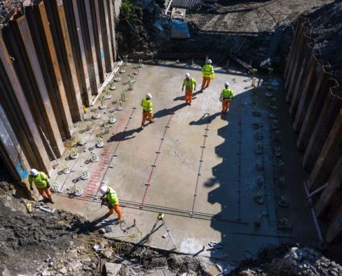 listed canal bridge renovation
