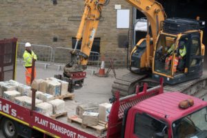 listed canal bridge renovation