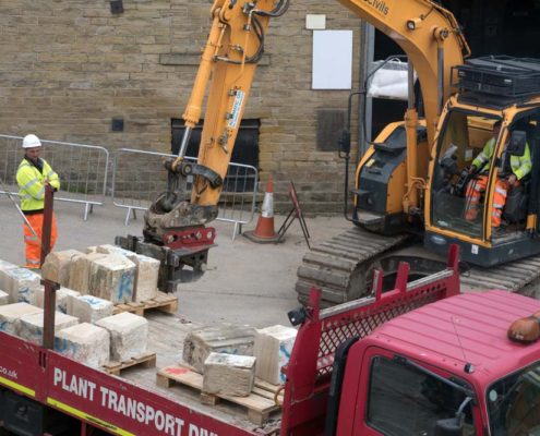 listed canal bridge renovation