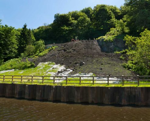Rochdale Canal Breach repairs