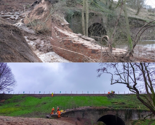 Stanthorne breach repair project