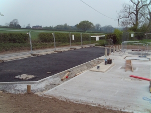 Public foul water sewer