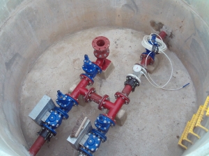 Public foul water sewer