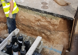 District heating installation project
