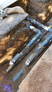 District heating installation project