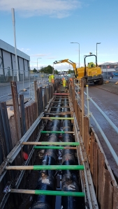 District heating installation project