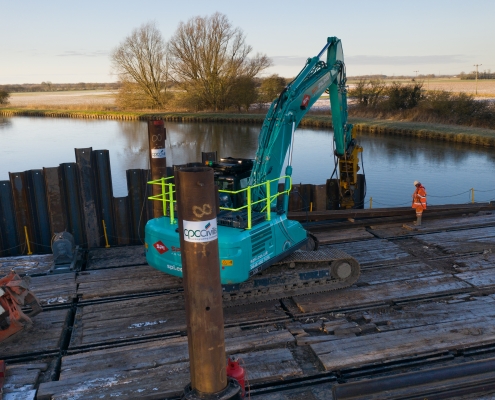 Canal breach repairs