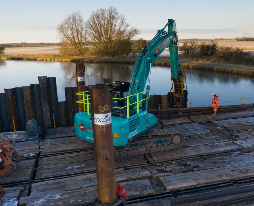 Canal breach repairs