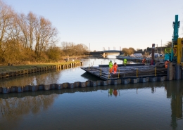 Canal breach repairs