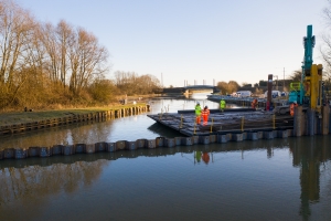 Canal breach repairs