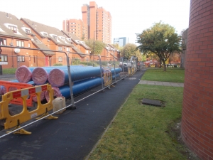 Clean water infrastructure works