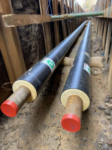 Low carbon heating project