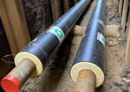 Low carbon heating project