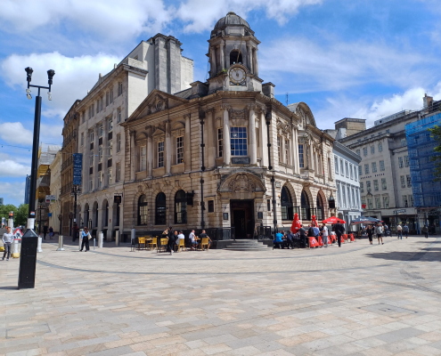 Birmingham city centre improvement works