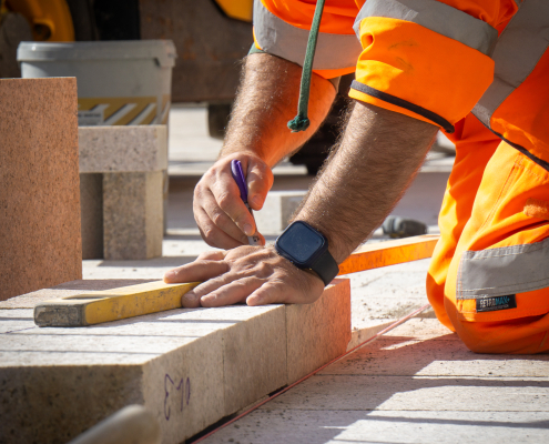 Birmingham city centre improvement works