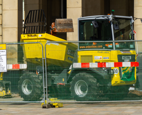 Birmingham city centre improvement works